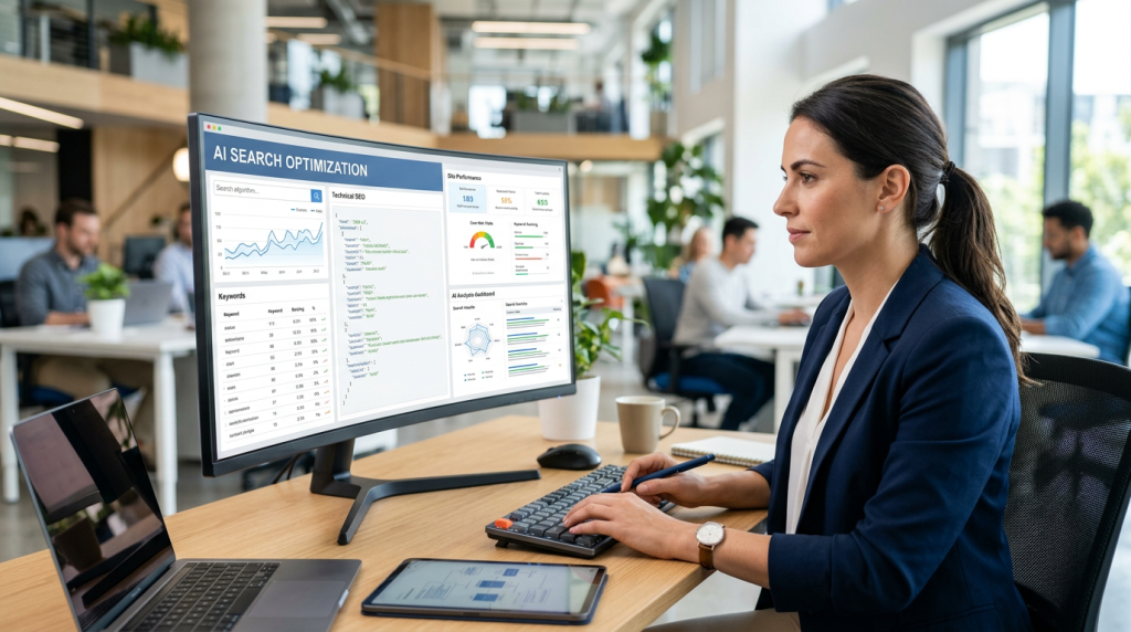 AI Search Optimization: Sichtbarkeit bei ChatGPT sichern