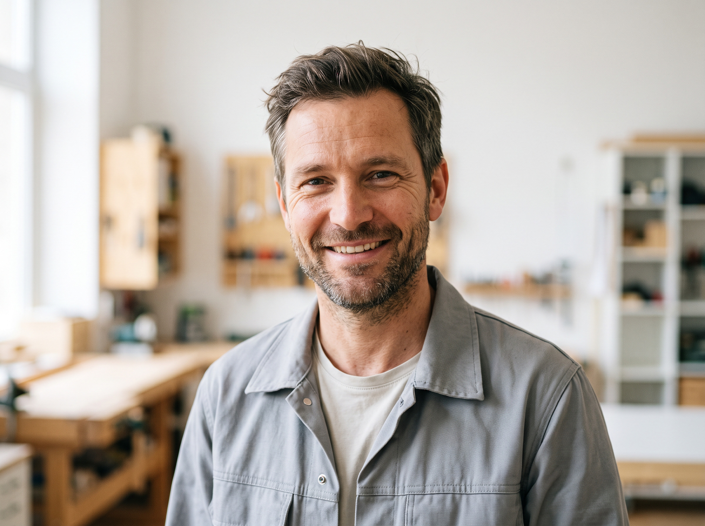 Handwerksbetrieb bei der Arbeit
