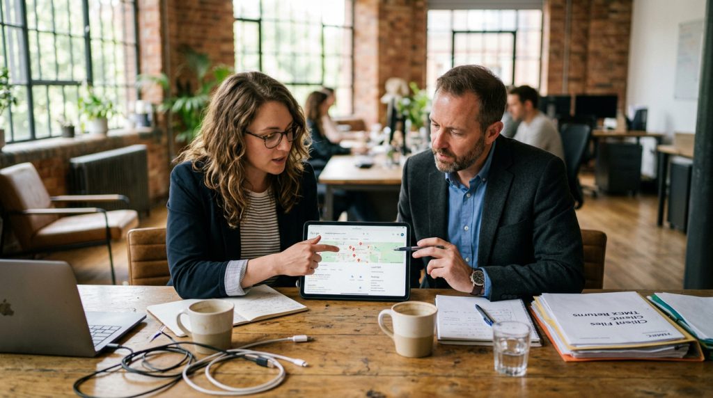 Wie integriert man ein Google Unternehmensprofil perfekt in lokales SEO für Steuerberater?