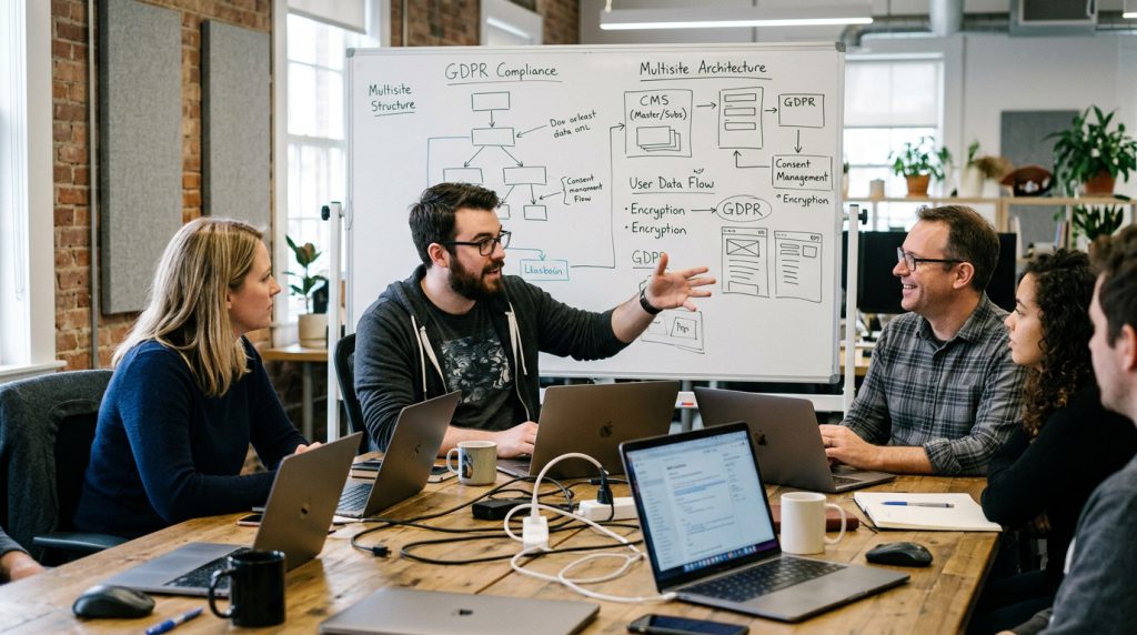 Wie stellt eine Drupal Agentur DSGVO-Konformität bei Multisite-Plattformen sicher?