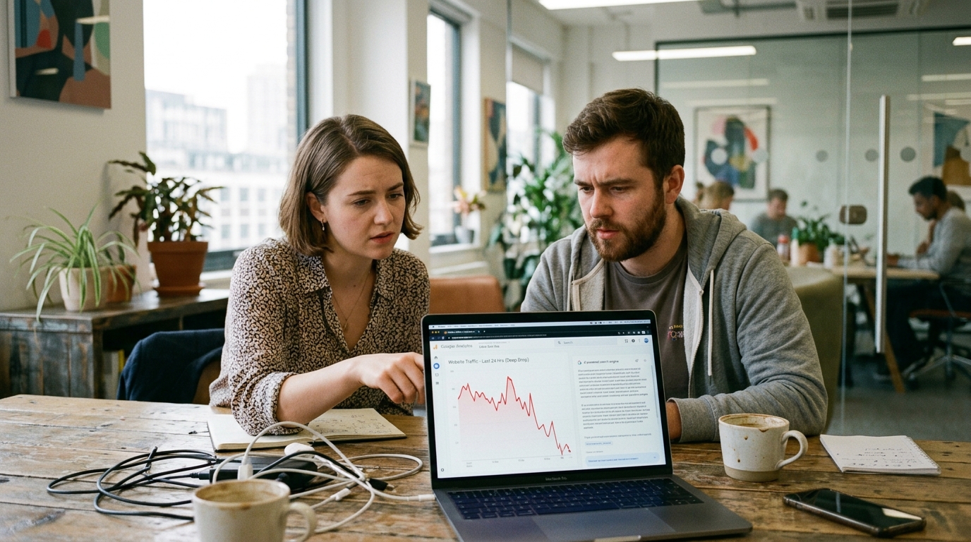 Warum verliert Ihre Website Traffic an KI Suchmaschinen?