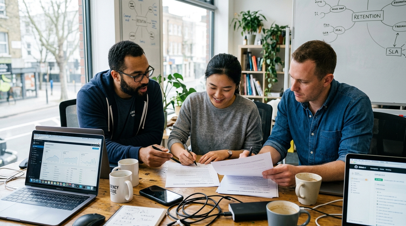 strukturiert Drupal Agentur Konzept Grafik